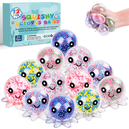 Schylling Nee Doh Dig' It Pig...Groovy Glob! Squishy, Squeezy, Stretchy Stress Fidget Balls Gift Set Party Bundle - 3 Pack (Assorted)